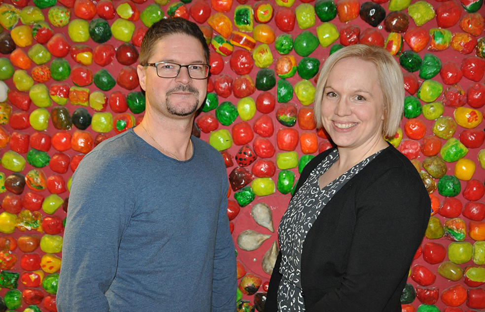 Magnus Larsson och Pia Olsson trivs som lärare inom Svedala kommun.