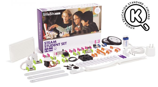 LittleBits stimulerar elevers teknikintresse på ett lekfullt sätt