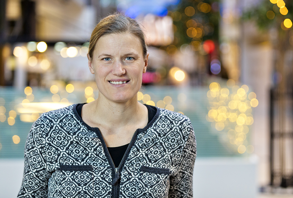Sofia Nybom, tillförordnad avdelningschef för utveckling och lärande på Barn- och utvecklingsförvaltningen i Solna. Foto: Gonzalo Irigoyen