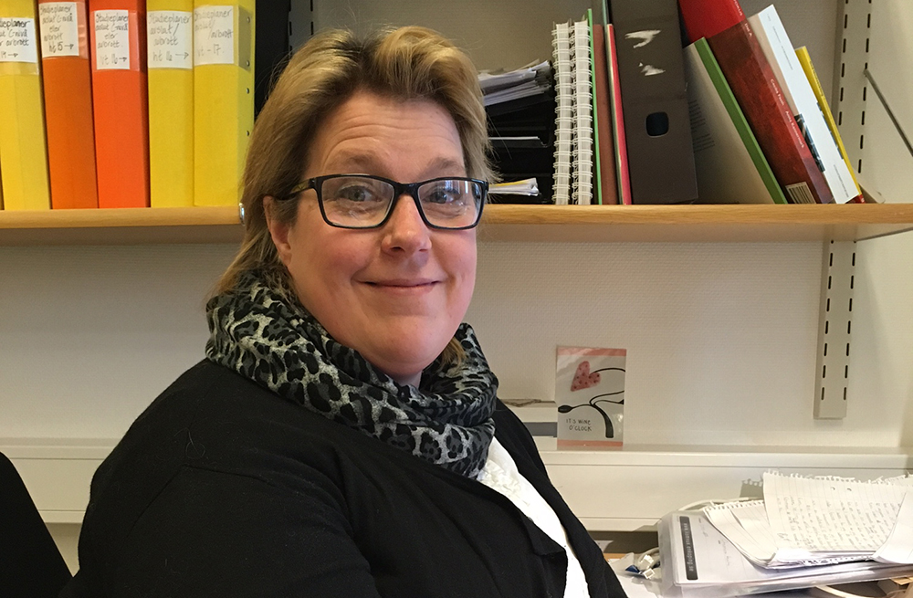 Jenny Wibrell, SFI-lärare på Komvux i Enköping.