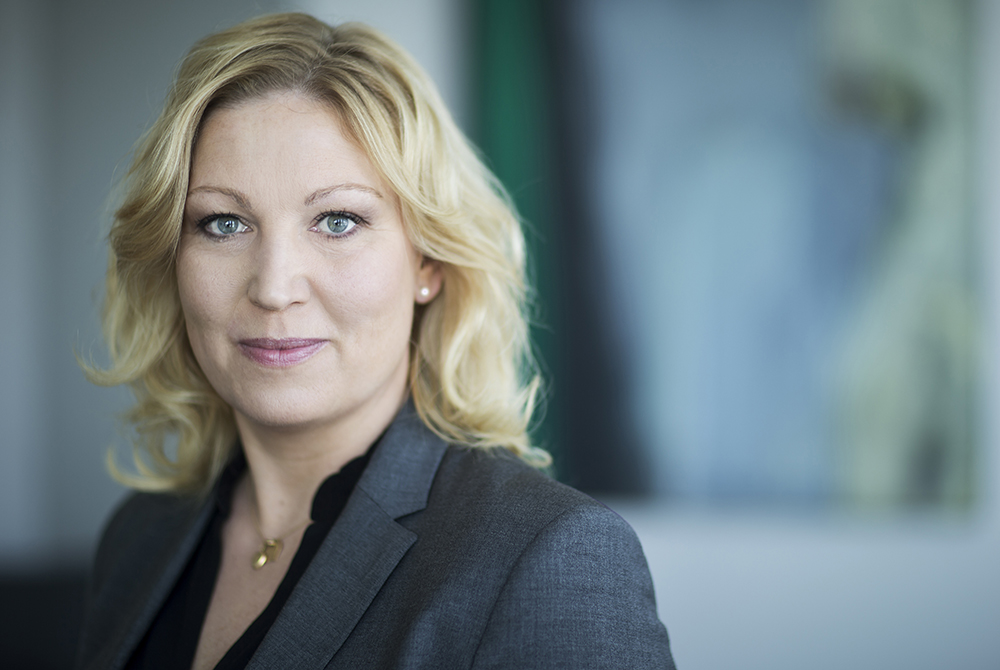 Johanna Jaara Åstrand, ordförande för Lärarförbundet. Foto: Peter Jönsson